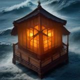 林晓番主编头像，专业动漫评测人形象，背景为书架与动漫周边