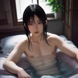 陈思远作画分析师头像，年轻男性，手持画板